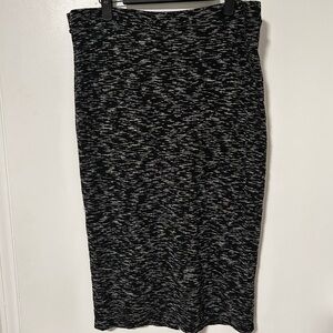 H&M mingled midi pencil skirt